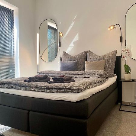 Stilvolles, Neues Apartment Mit Balkon In Bamberg Bagian luar foto