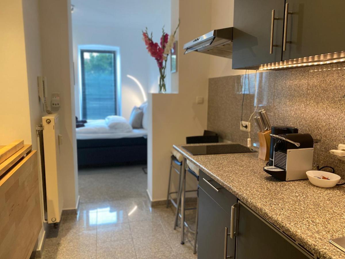 Stilvolles, Neues Apartment Mit Balkon In Bamberg Bagian luar foto