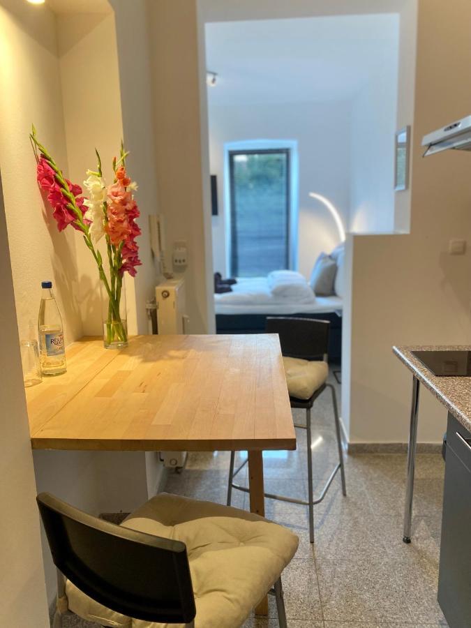 Stilvolles, Neues Apartment Mit Balkon In Bamberg Bagian luar foto