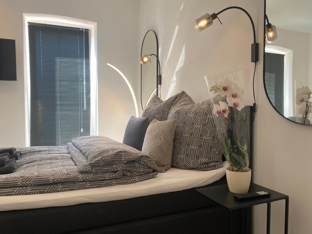Stilvolles, Neues Apartment Mit Balkon In Bamberg Bagian luar foto