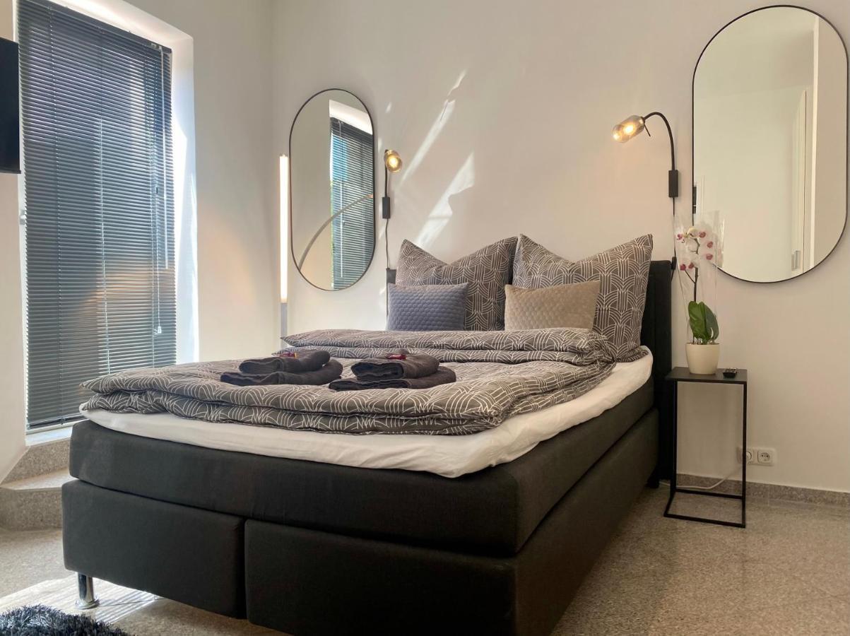 Stilvolles, Neues Apartment Mit Balkon In Bamberg Bagian luar foto